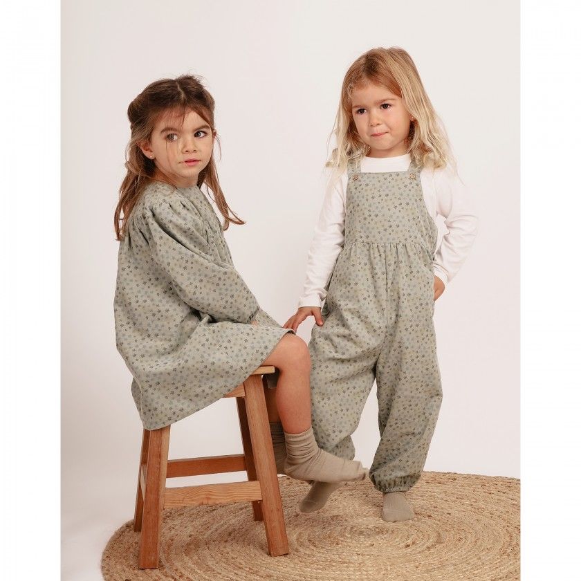 Lyric corduroy baby overalls for girls