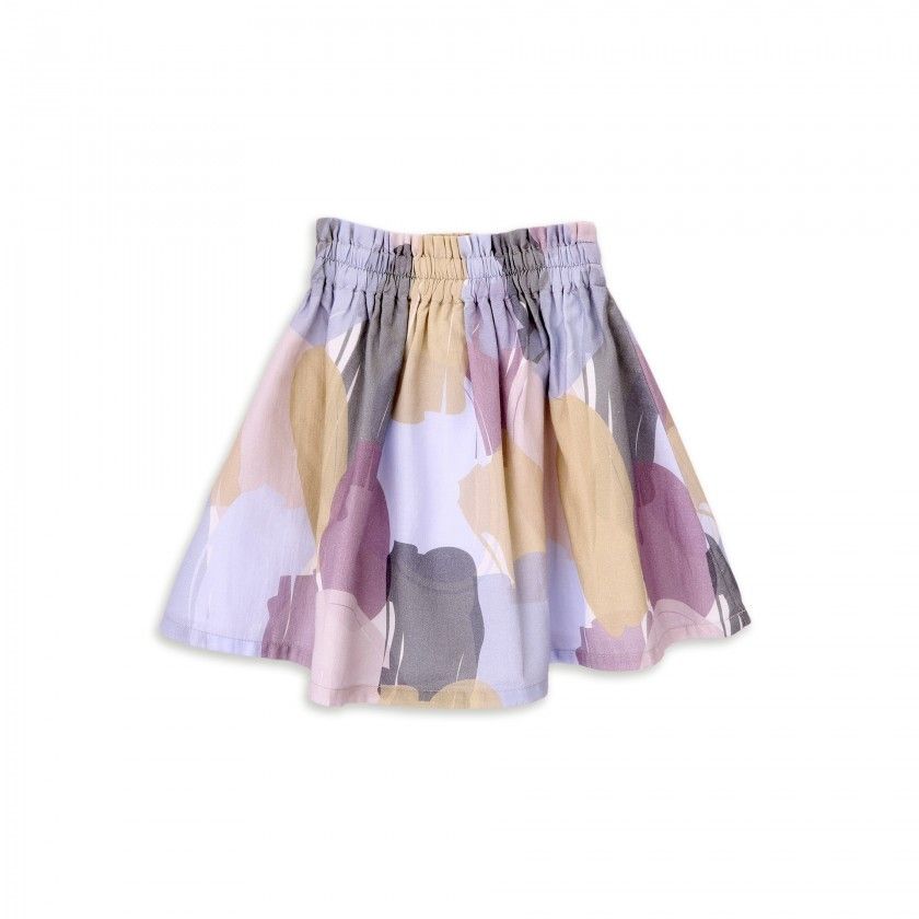 Rose flannel skirt