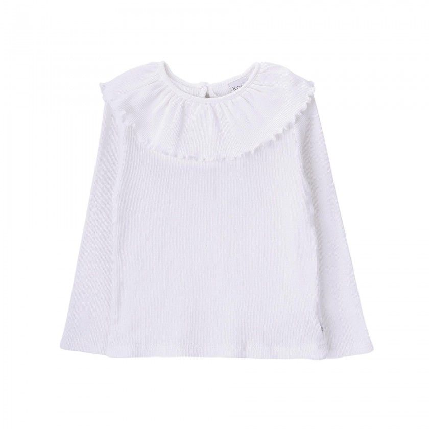 Flora cotton long-sleeve t-shirt for girls