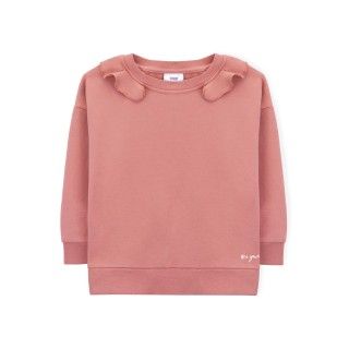 Sweatshirt menina algodão Bloom