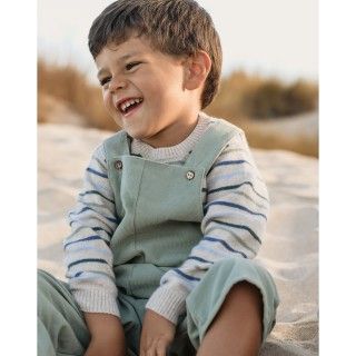 Camisola de tricot Jam de menino 6 meses a 8 anos