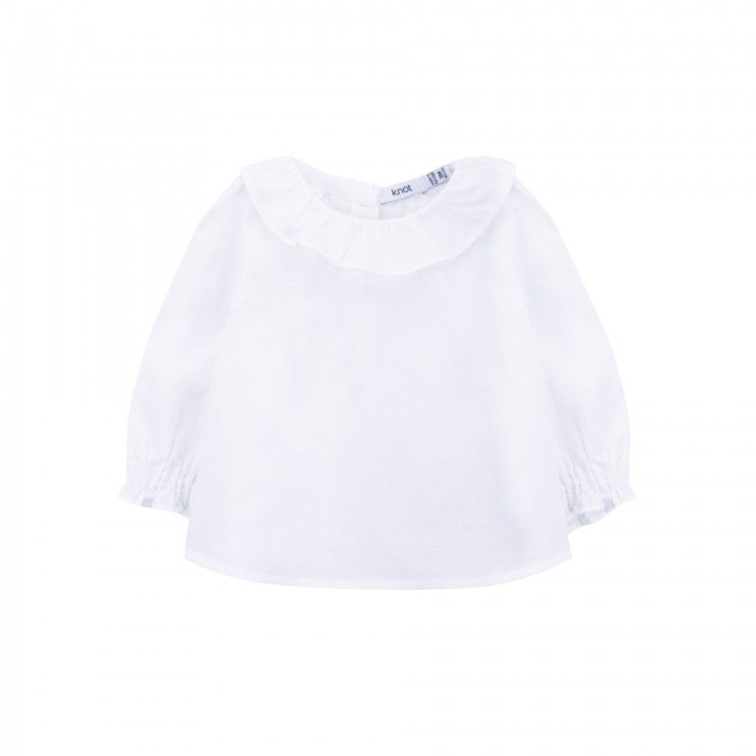Ann cotton baby blouse for girls