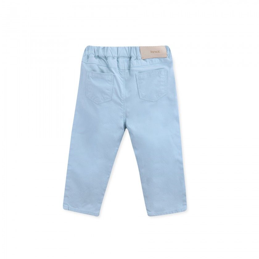 Ollie cotton baby trousers