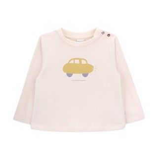 T-shirt Happy Car de bebé menino 6-24 meses