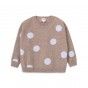 Sand Dots knitted sweater for girls