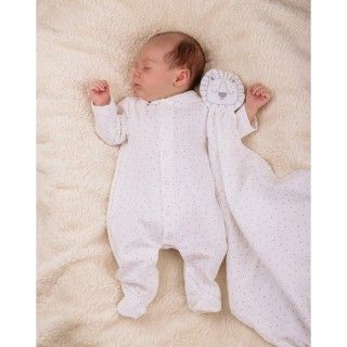 Babygrow recém-nascido algodão orgânico 0-12 meses