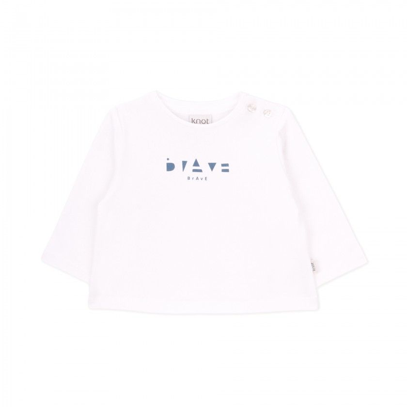 Brave cotton newborn t-shirt