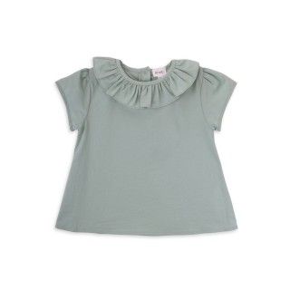 Alma blouse for girl in cotton