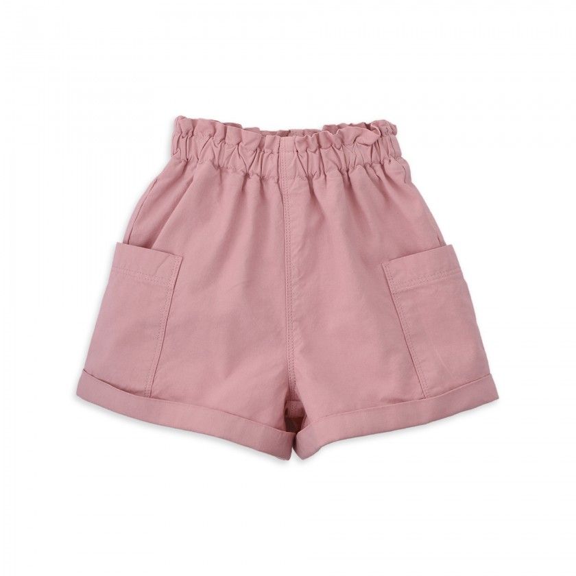 Sarah shorts for girl in cotton twill