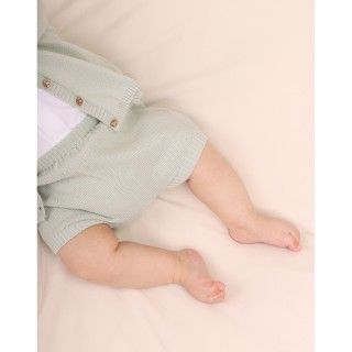 Carmel knitted bloomers for baby in organic cotton