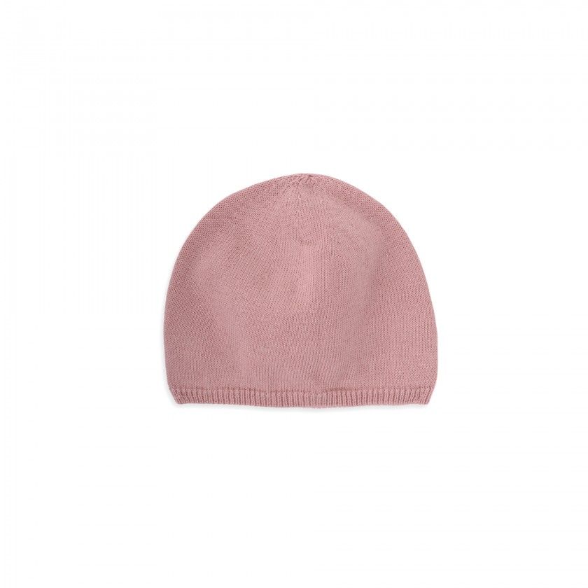 Tam knitted beanie for newborn in organic cotton