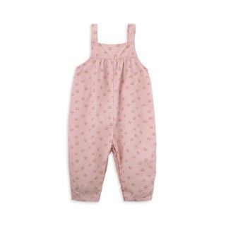 Leila overalls for baby girl in cotton