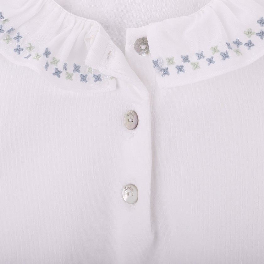 Patrice polo for girl in organic cotton