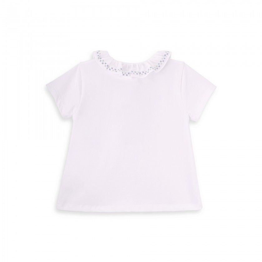 Patrice polo for girl in organic cotton