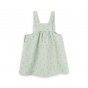 Marinade pinafore for baby girl in twill