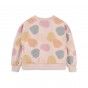 Abstract Pears sweatshirt for girl in cotton