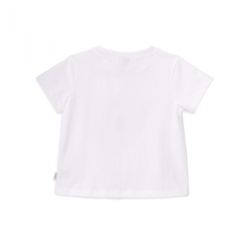 T-shirt Oinc de menino em algodo orgnico