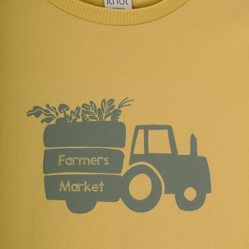 T-shirt Farmers Market de menino em algodo