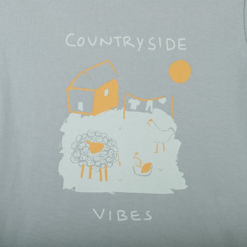 Countryside t-shirt for boy in cotton