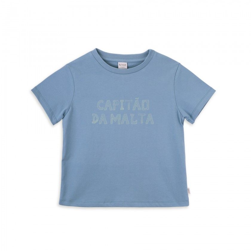 T-shirt Capito de menino em algodo