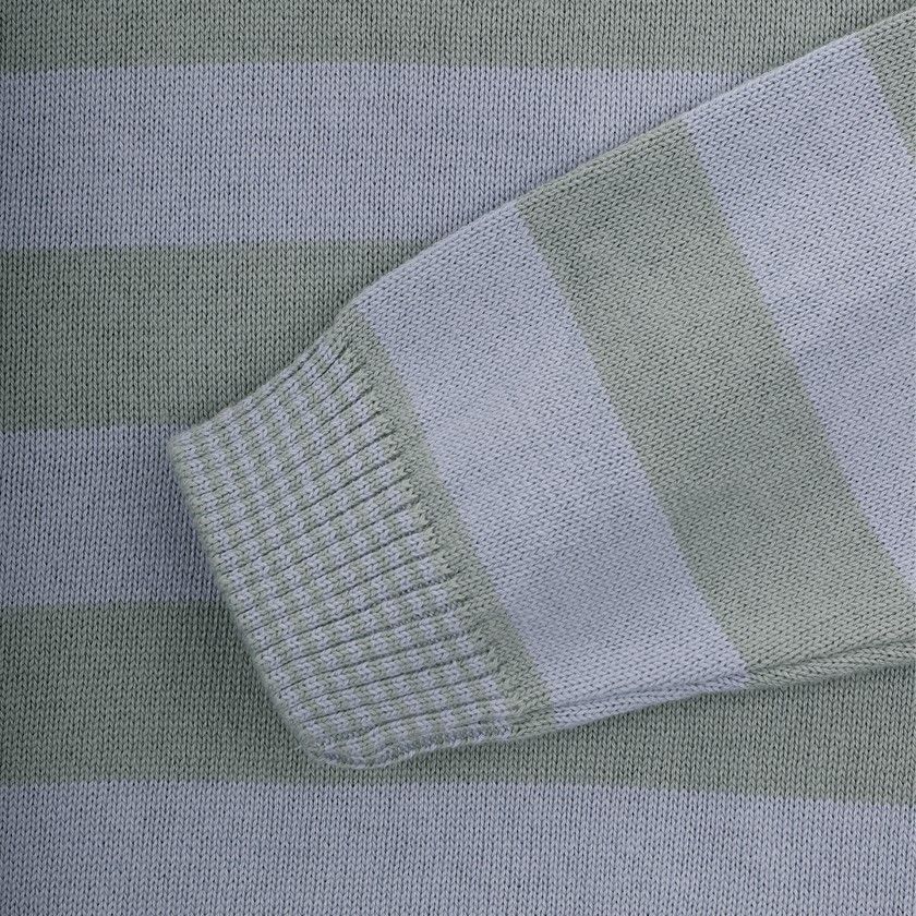 Camisola de malha Neo Stripes de menino em algodo orgnico