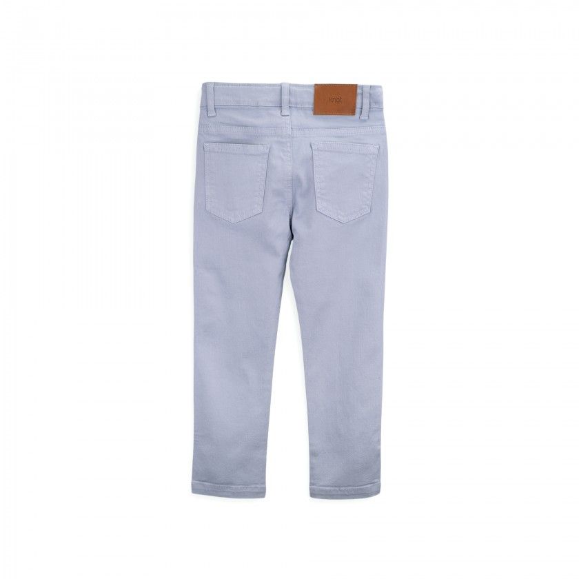 Jake trousers for boy in cotton twill