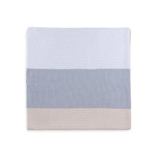 Beau knitted blanket for newborn in organic cotton