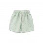 Boats shorts for baby boy in cotton twill