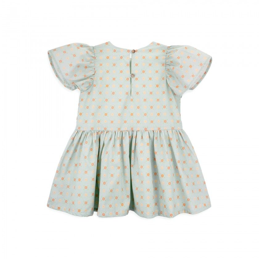 Micaela dress for girl in cotton