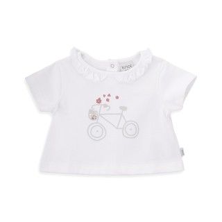 Spring Bike t-shirt for baby in organic cotton