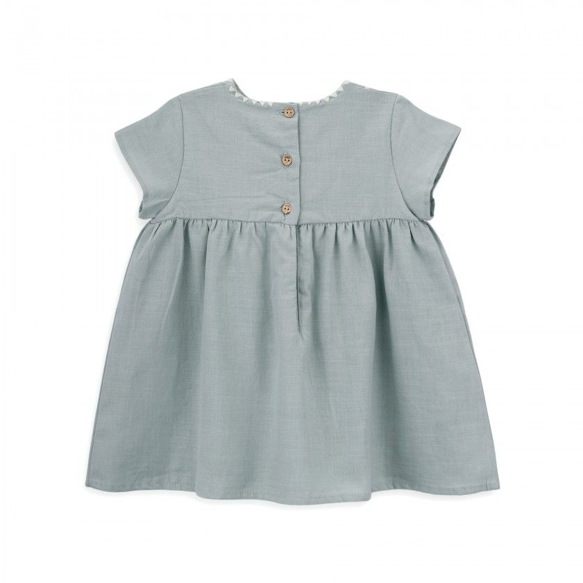 Marie dress for girl in cotton