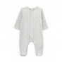 Babygrow Marble de recm-nascido em algodo orgnico