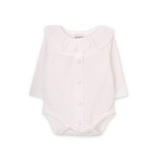 Stars body for baby girl in organic cotton