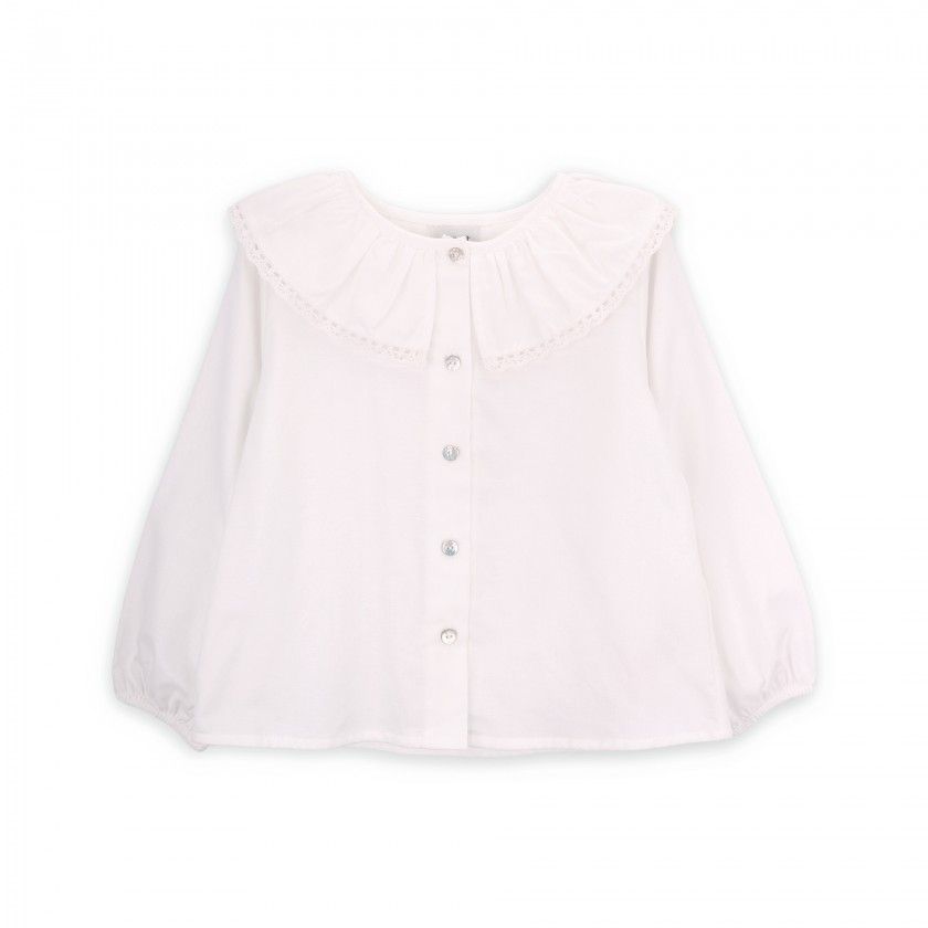 Blusa Dolly de menina em algodo