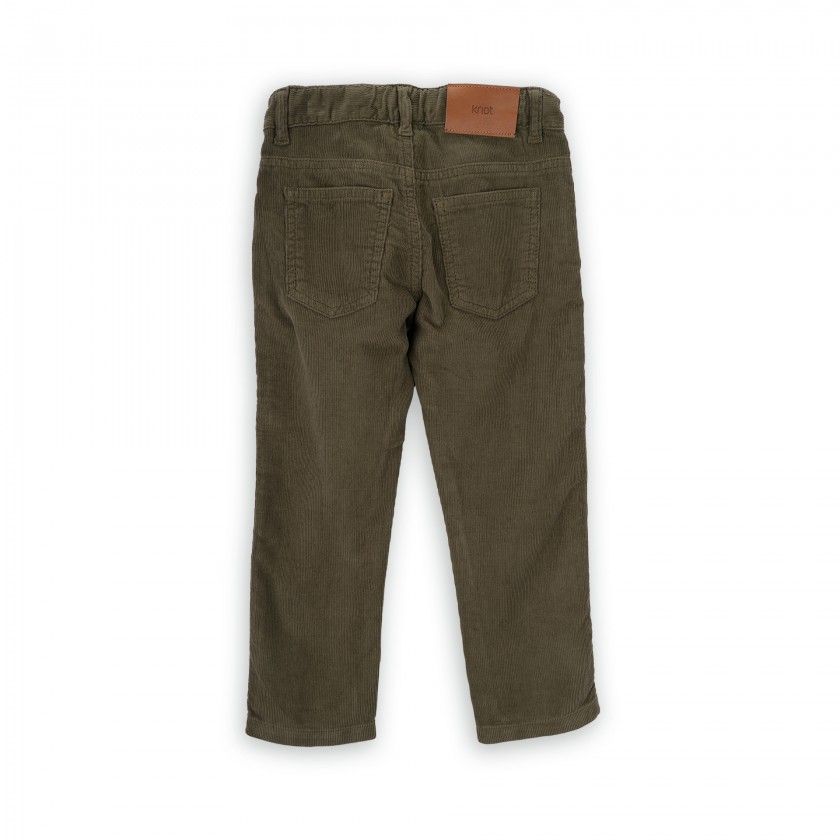 Jake pants for boy in corduroy