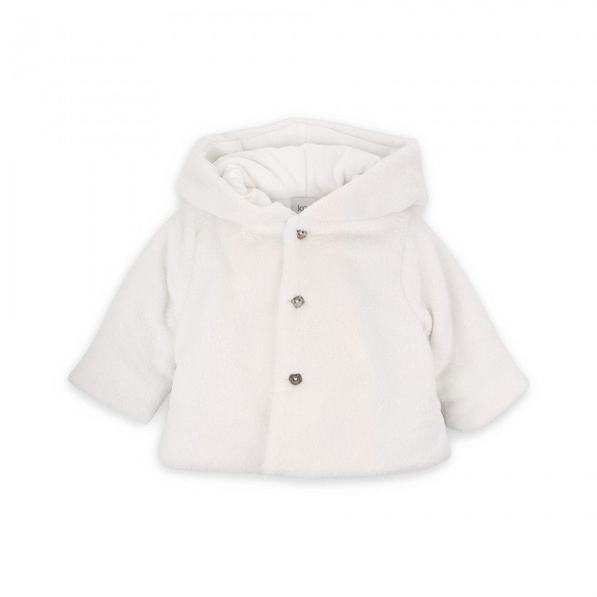 Fluffy coat for baby