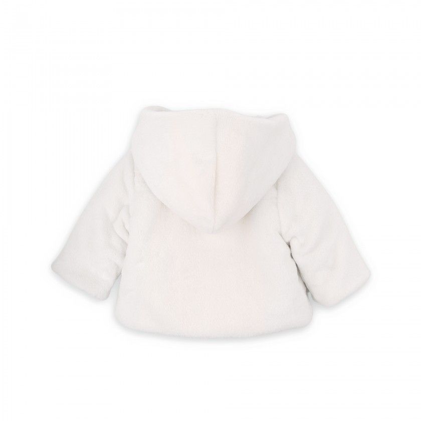 Fluffy coat for baby