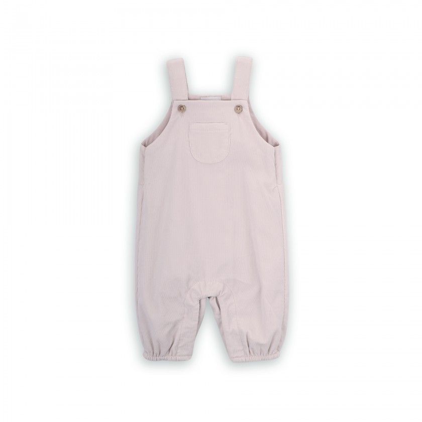 Page overalls for baby in corduroy