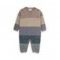 Colorfull Mix knitted jumpsuit for baby