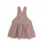 Leticia pinafore in cotton twill