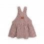 Leticia pinafore in cotton twill