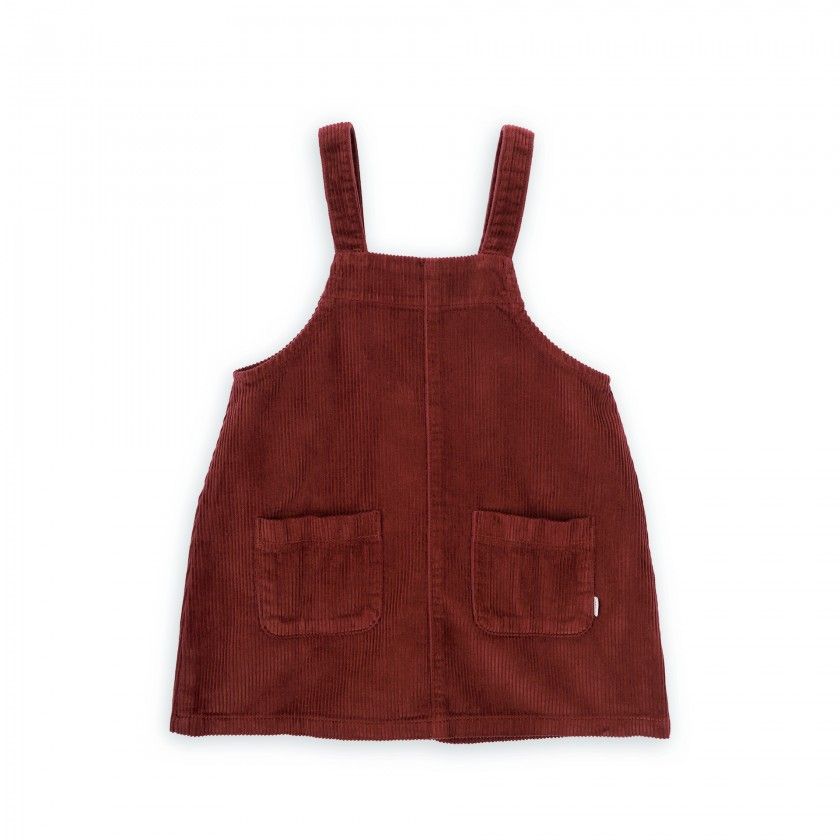 Poppy pinafore in corduroy