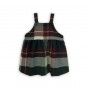 Simone pinafore in checks