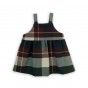 Simone pinafore in checks