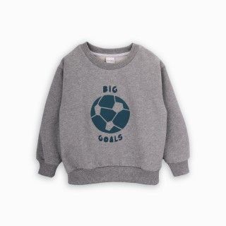 Sweatshirt Big Goals em algodo