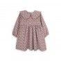 Peggy dress in corduroy with print