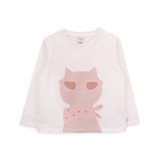 Cat longsleeve t-shirt for girl