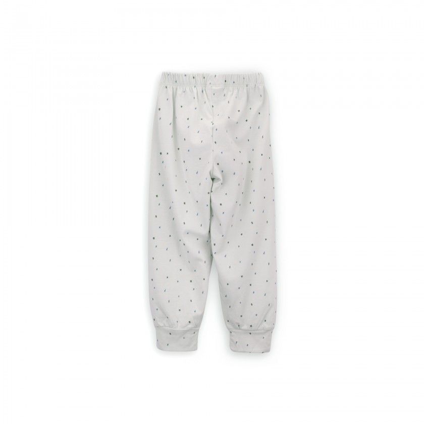 Pencil Dots pajamas for boy in organic cotton