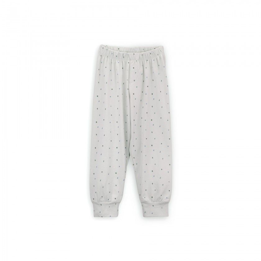 Pijama Pencil Dots para menino em algodo orgnico