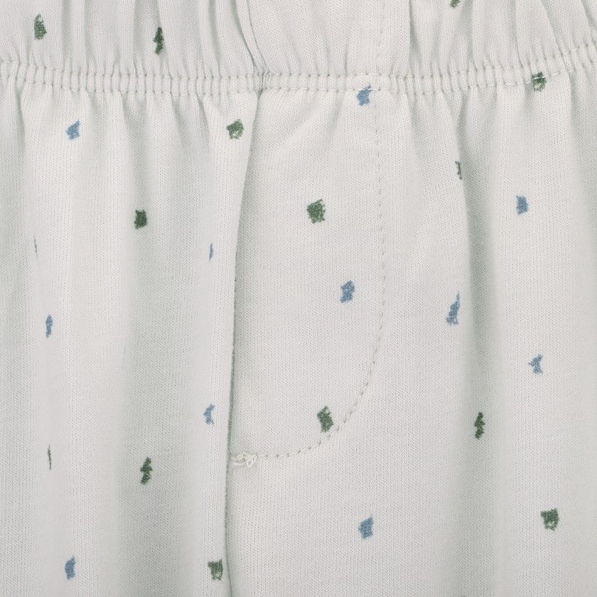 Pencil Dots pajamas for boy in organic cotton